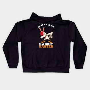 EASTER BUNNY DABBING - EASTER CHICKEN Kids Hoodie